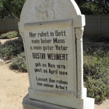WEHNERT Gustav 1878-1924