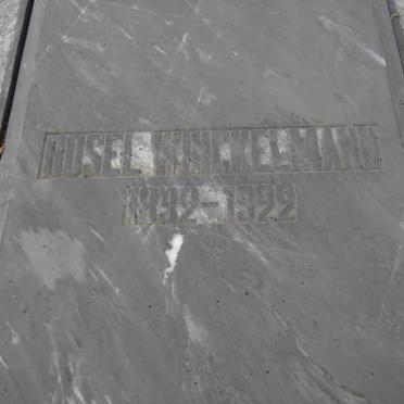 WINCKELMANN Rosel 1892-1922