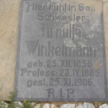 WINKELMANN Arnulfa 1856-1906