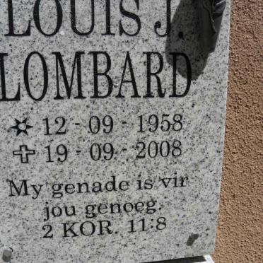 LOMBARD Louis J. 1958-2008
