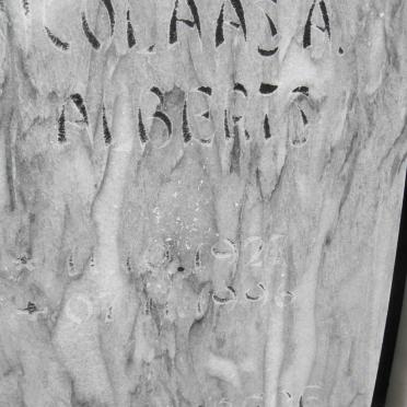 ALBERTS Nicolaas 1927-1996