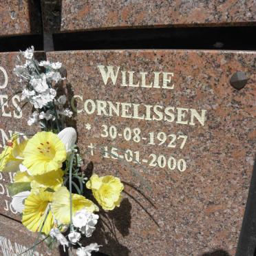 CORNELISSEN Willie 1927-2000