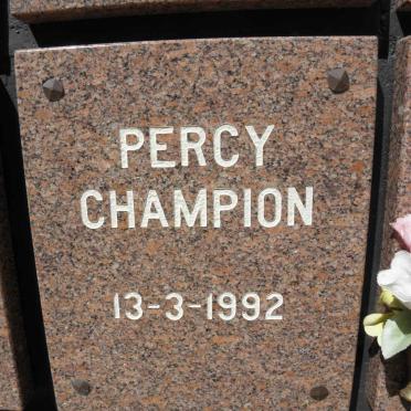 CHAMPION Percy -1992