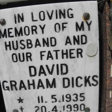 DICKS David Graham 1935-1990