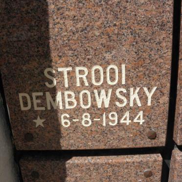 DEMBOWSKY Strooi 1944-