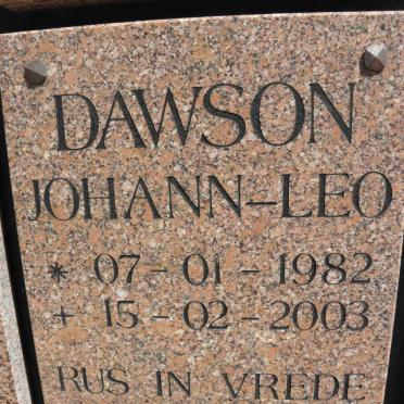 DAWSON Johann-Leo 1982-2003