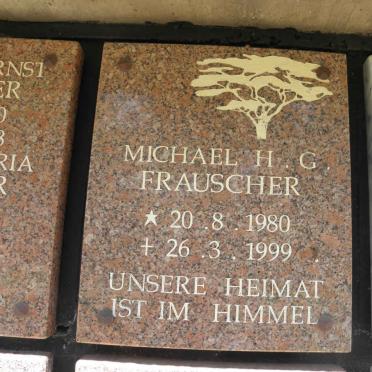 FRAUSCHER Michael H.G. 1980-1999