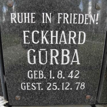 GÚRBA Eckhard 1942-1978