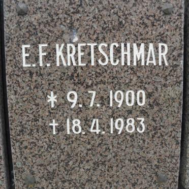 KRETSCHMAR E.F. 1900-1983