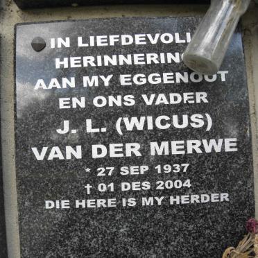 MERWE J.L., van der 1937-2004