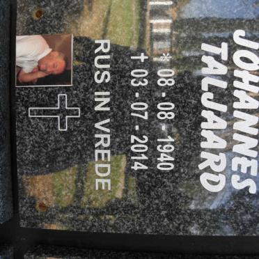TALJAARD Coenraad Johannes 1940-2014