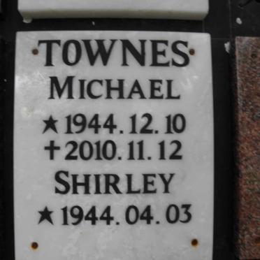 TOWNES Michael 1942-2010 &amp; Shirley 1944-