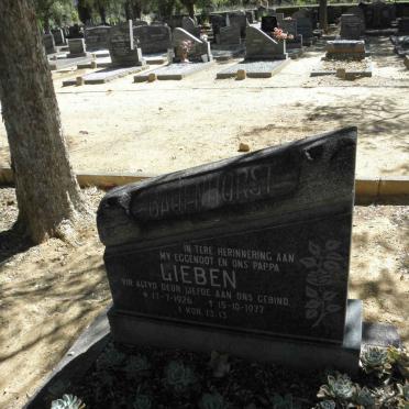 BADENHORST Lieben 1926-1977