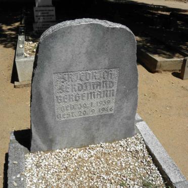 BERGEMANN Friedrich Ferdinand 1939-1946