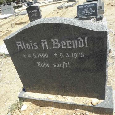 BERNDL Alois A. 1899-1975