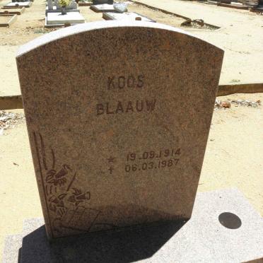 BLAAUW Koos 1914-1987