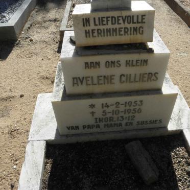 CILLIERS Avelene 1953-1956