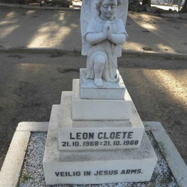 CLOETE Leon 1968-1968