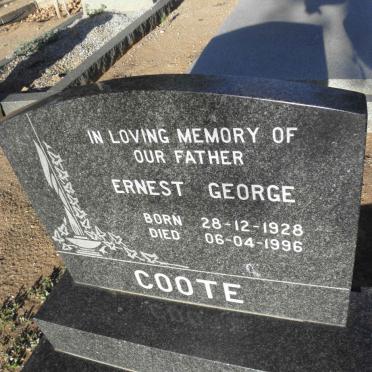 COOTE Ernest George 1928-1996