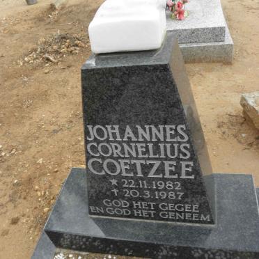 COETZEE Johannes Cornelius 1982-1987