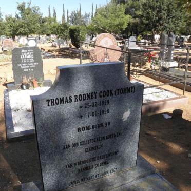 COOK Thomas Rodney 1979-1998