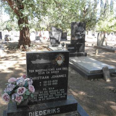 DIEDERIKS Christiaan Johannes 1974-1995