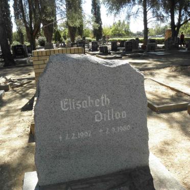 DILLOO Elisabeth 1907-1980