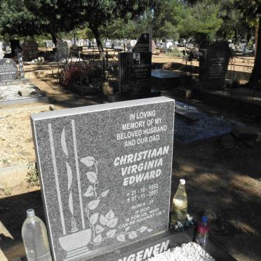 DINGENEN Christiaan Virginia Edward, van 1952-2001