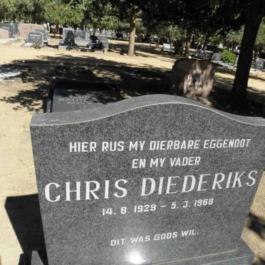 DIEDERIKS Chris 1929-1968