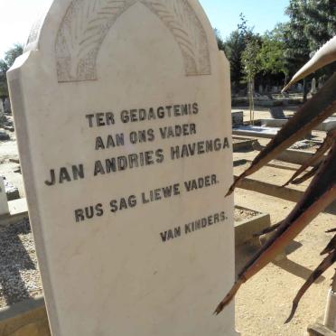 HAVENGA Jan Andries 