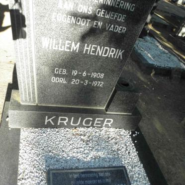 KRUGER Willem Hendrik 1908-1972 :: KRUGER Wilhelmina Aletta Jacoba nee ENGELS 1921-?