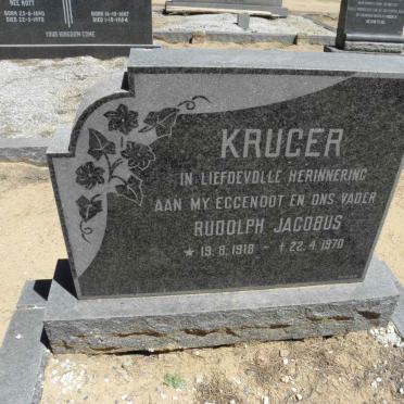 KRUGER Rudolph Jacobus 1918-1970