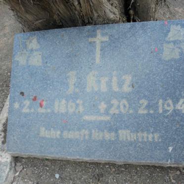 KRIZ J. 1861-1944