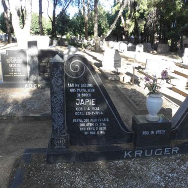KRUGER Japie 1934-1974
