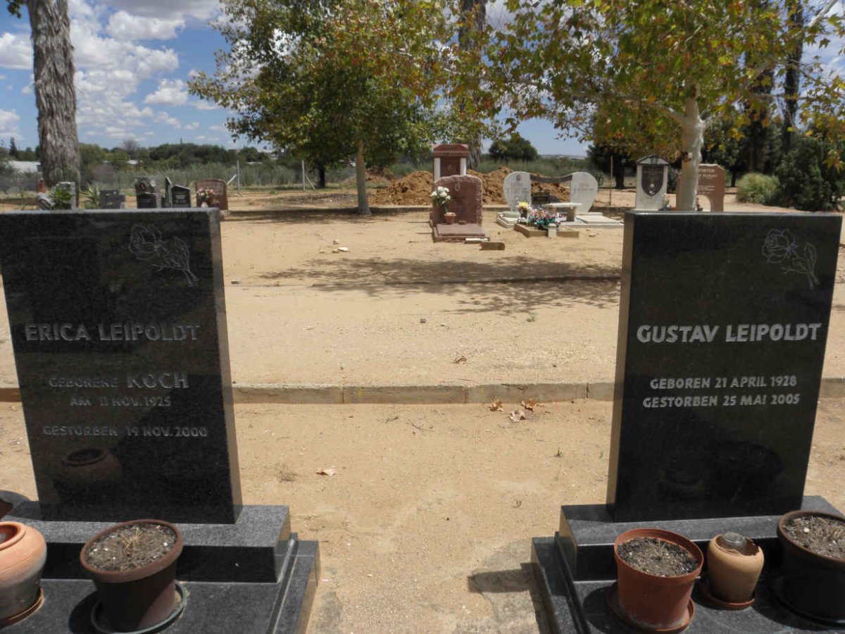 LEIPOLDT Gustav 1928-2005 & Erica KOCH 1925-2000