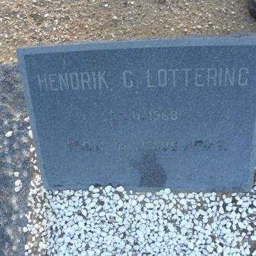 LOTTERING Hendrik G. -1968