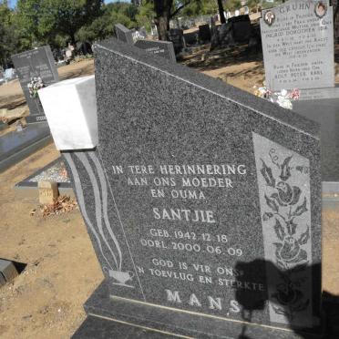 MANS Santjie 1942-2000