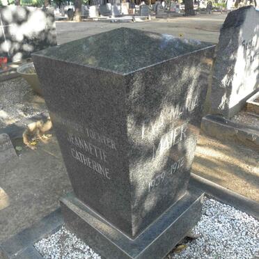 MAIER Eva Maria 1939-1972 :: MAIER Jeanette Catherine 