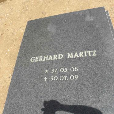 MARITZ Gerhard 1937-1990