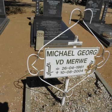 MERWE Michael Georg, vd 1961-2004