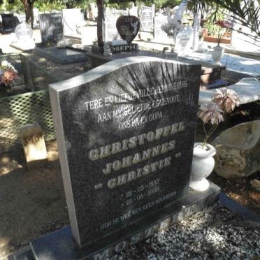 MOSTERT Christoffel Johannes 1935-2000