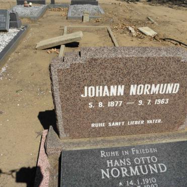 NORMUND Johann 1877-1963 :: NORMUND Hans Otto 1910-