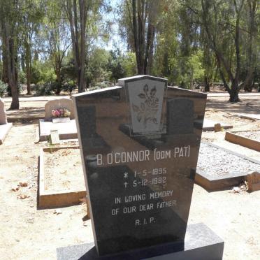 O'CONNOR B. 1895-1982