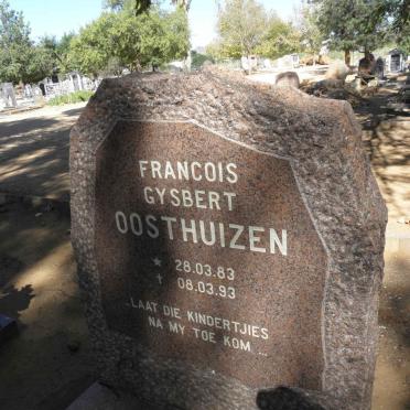 OOSTHUIZEN Francois Gysbert 1983-1993