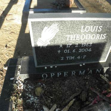 OPPERMAN Louis Theodoris 1963-2004