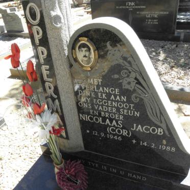 OPPERMAN Nicolaas Jacob 1946-1988