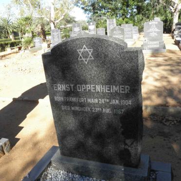 OPPENHEIMER Ernst 1904-1967