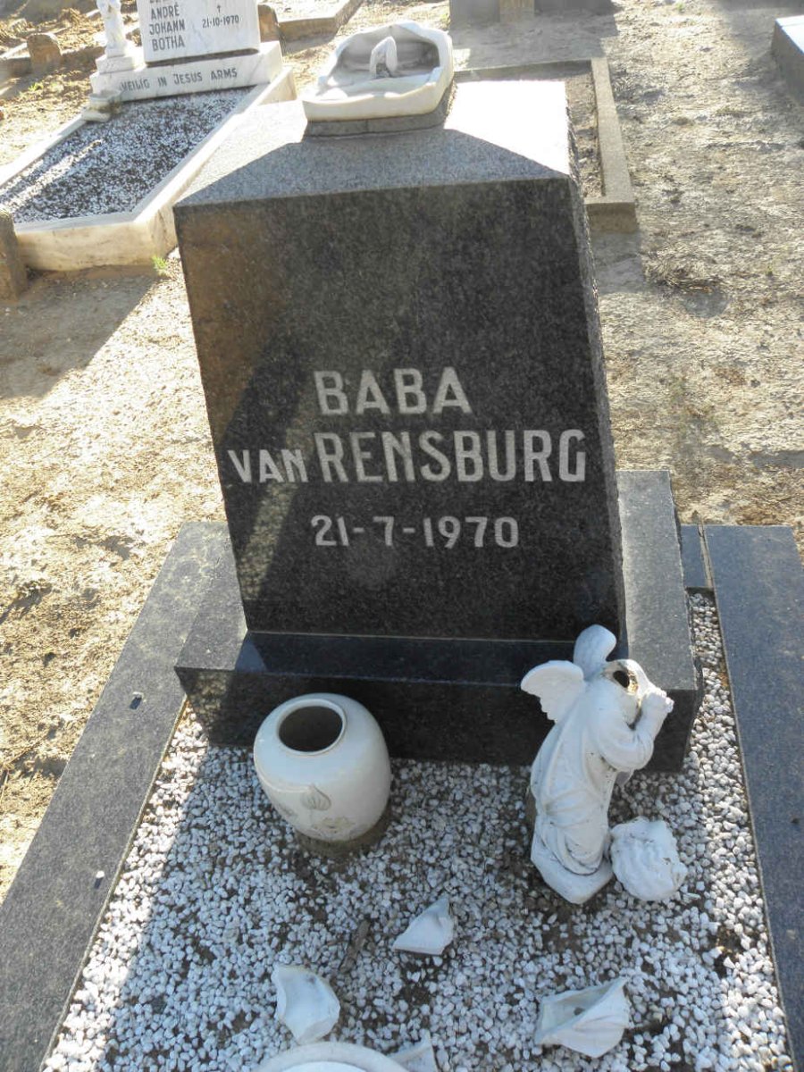 RENSBURG, van -1970