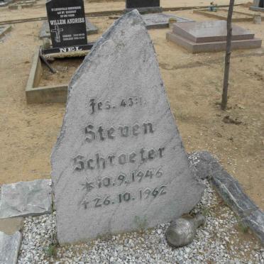 SCHROETER Steven 1946-1962