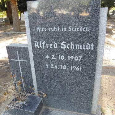 SCHMIDT Alfred 1907-1961